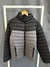 campera combinada bear negro y gris