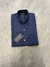 camisa cuello mao azul marino - comprar online