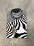 Camisa cuello mao rayas finas negra en internet