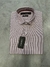 Camisa Cuello Italiano LR Rayada bordo en internet