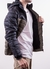 campera combinada bear negro y verde - bracku
