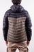campera combinada bear negro y verde - tienda online