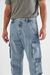 Pantalon de jean Cargo "feeling god" - tienda online