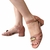 Sandália Modare Feminina Traseiro Fechado Salto Baixo Confort 7211.103 - Alma Shoes e Alma Teen
