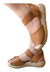 Sandalia Anabela Baixa Feminina Calce Facil Conforto Softli 10005.10026 - comprar online