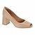 Sapato Peep Toe Salto Medio Grosso Feminino Casual Vizzano 1146.101 na internet