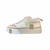 TENIS LAILA FEMININO BRANCO_BEGE 005-0436 BRAVA