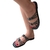 SANDALIA RASTEIRA TIRAS COM STRASS ALMA SHOES 117.585 - Alma Shoes e Alma Teen