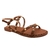 SANDALIA RASTEIRA TIRA CRUZADA TACHA AJUSTE TORNOZELO ALMA SHOES 236.737 - comprar online