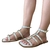 SANDALIA RASTEIRA GLADIADORA ALMA SHOES J565041 na internet