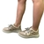 Tenis Metalizado Champagne Forrado Camurca Santinelli 1548-009 na internet