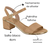 Sandalia Basica Salto Medio Quadrado Casual Beira Rio 8379.201 - comprar online