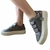 Tênis Feminino Calce Fácil Velcro Conforto Estiloso Brava 005-0023 na internet