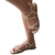 Imagem do SANDALIA RASTEIRA TIRA CRUZADA TACHA AJUSTE TORNOZELO ALMA SHOES 236.737