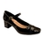 SAPATO BONECA FEMININO SALTO BLOCO BICO QUADRADO ALMA SHOES 88.400 - loja online