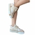 TENIS LAILA FEMININO BRANCO_BEGE 005-0436 BRAVA - comprar online