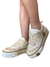 TENIS LAILA FEMININO BRANCO_BEGE 005-0436 BRAVA