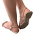 SANDALIA RASTEIRA FEMININA TIRA UNICA AJUSTE NO TORNOZELO ALMA SHOES 1086.729 - Alma Shoes e Alma Teen