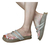 Chinelo Papete De Dedo Strass Conforto Beira Rio Feminino 8524.107