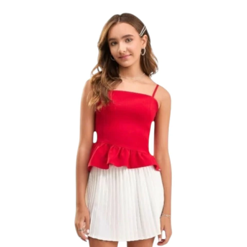Blusa de Alcinha Com Babado Bobbylulu - comprar online