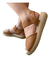 Sandalia Anabela Baixa Feminina Calce Facil Conforto Softli 10005.10026 - Alma Shoes e Alma Teen