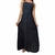 Vestido Longo Com Alças Finas Ajustável e Saia em Camadas 3828 - Alma Shoes e Alma Teen