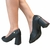 Sapato Peep Toe Salto Medio Grosso Feminino Casual Vizzano 1146.101 - Alma Shoes e Alma Teen