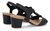 Sandalia Facil Calce Salto Medio Bloco Couro Usaflex Y8220 - Alma Shoes e Alma Teen