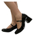 Imagem do Sapato Scarpin Boneca Verniz Preto Salto Grosso Via Marte 067-002-01