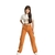 CALÇA WIDE LEG CARGO CARAMELO TÊNDENCIA JUVENIL -TEEN 010