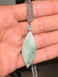 Collar Jade Manzana - tienda online