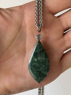 Imagen de Collar Jade Verde Big