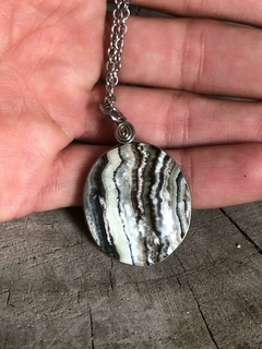 Imagen de Collar "Artemis" Ónix Arcoiris