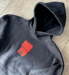 BUZO HOODIE OVERSIZE PREMIUM "NEVER STOP" en internet