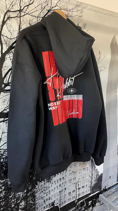 Imagen de BUZO HOODIE OVERSIZE PREMIUM "NEVER STOP"