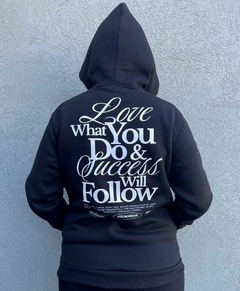 Imagen de BUZO HOODIE CANGURO PREMIUM "LOVE "