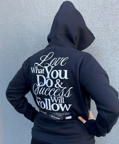 BUZO HOODIE CANGURO PREMIUM "LOVE "