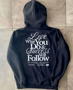 BUZO HOODIE CANGURO PREMIUM "LOVE " - comprar online
