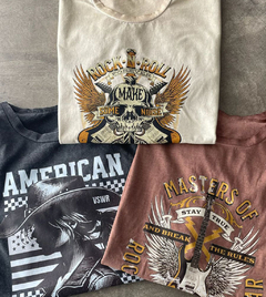 PACK DE 2 REMERAS ACID WASH en internet