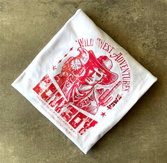 REMERA MUJER BASICA CUELLO ESCOTE V " COWBOYS" en internet