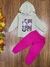 Kit de 4 Conjuntos de Moletom Infantil para Meninas do 1 ao 8 (KITU4ROSA) - loja online