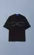 CAMISETA QC SPIKES BOXY PRETO