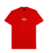 TEE BASIC RED / WHITE LOGO - comprar online