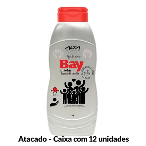 Cx C/12 Un - Repelente De Icaridina para Pele 1L Mosquito Dengue Zica Chikunguny 9h
