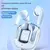 Fones De Ouvido Esportivos HiFi Bluetooth v5 Transparentes TWS Air - PHG Eletro | Seu mundo tecnológico a um clique!