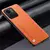 Capa luxuosa de couro para motorola moto edge 40 neo capa traseira fosca proteção de silicone