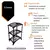 Rack de Armazenamento Organizador Telado Vertical Com 3 Cestos Fruteira Cozinha - comprar online