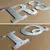 127mm de aço inoxidável flutuante números de casa letras de metal. - Utilidades para Casas | Produtos Práticos e de Qualidade para o seu Lar