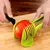 Imagem do Fatiador de limão e laranja portátil de cozinha em aço inoxidável.