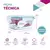 Imagem do KIT 5 Potes de Vidro Quadrado com Tampa Hermética 320ml